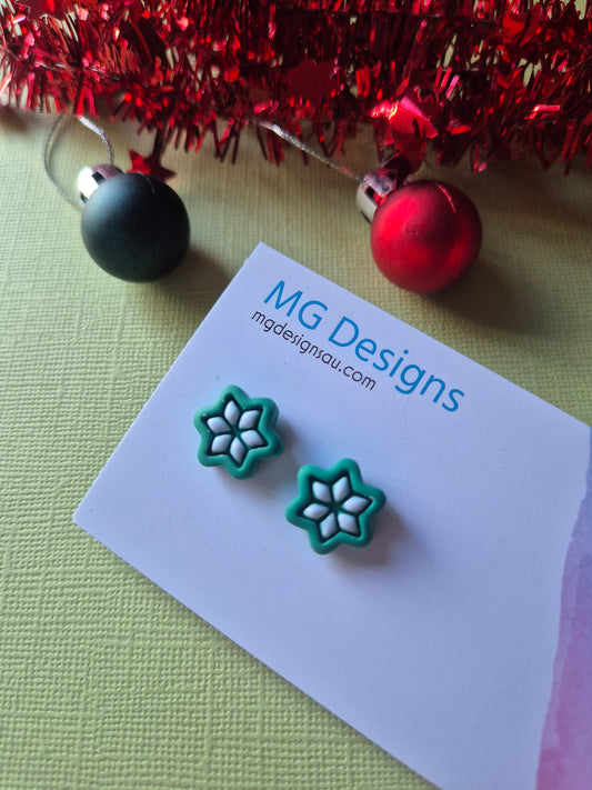 Green Gingerbread Star