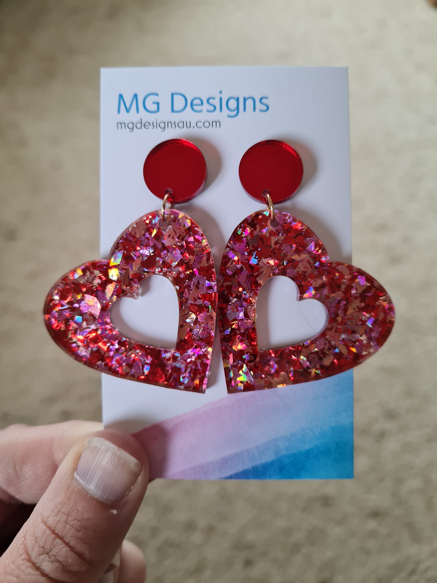 Glitzy Heart - Love Struck