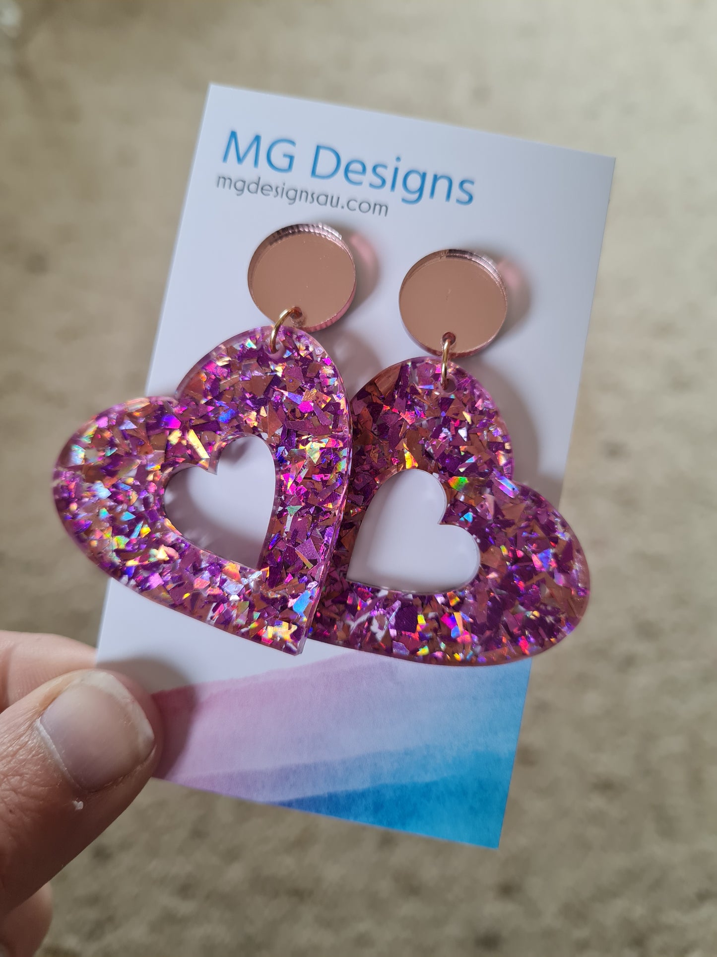 Glitzy Heart - Sweet As Candy