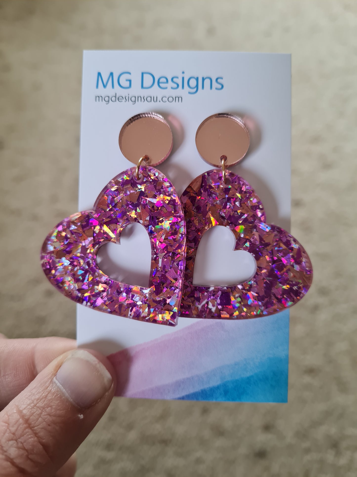 Glitzy Heart - Sweet As Candy