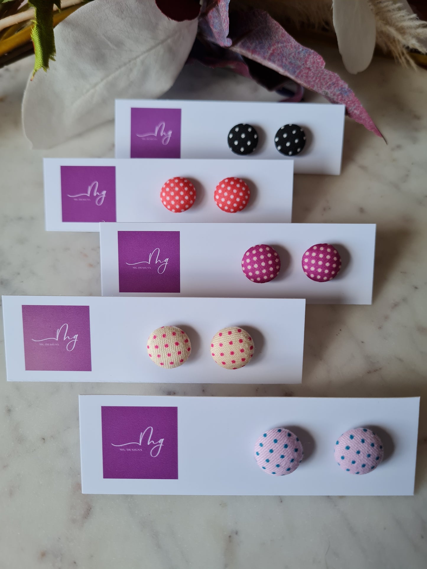 Polka Dot Studs