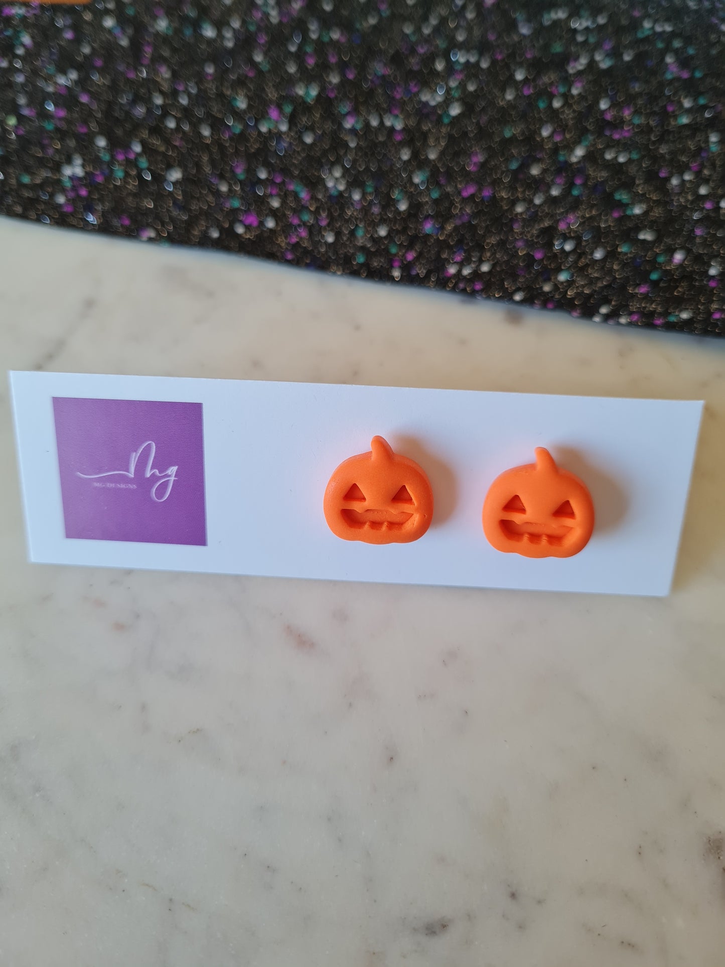 Jack-O-Lantern Stud