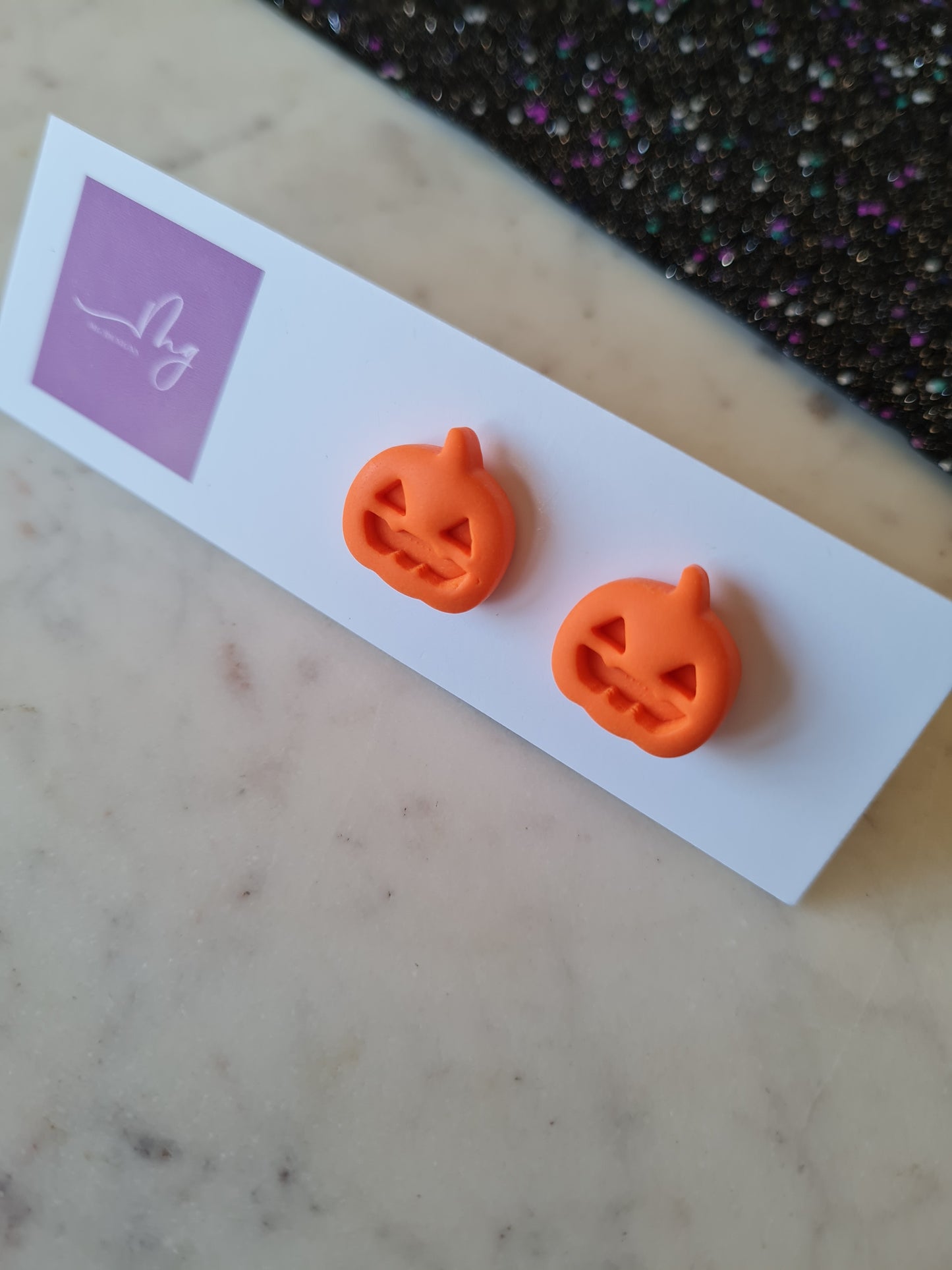 Jack-O-Lantern Stud