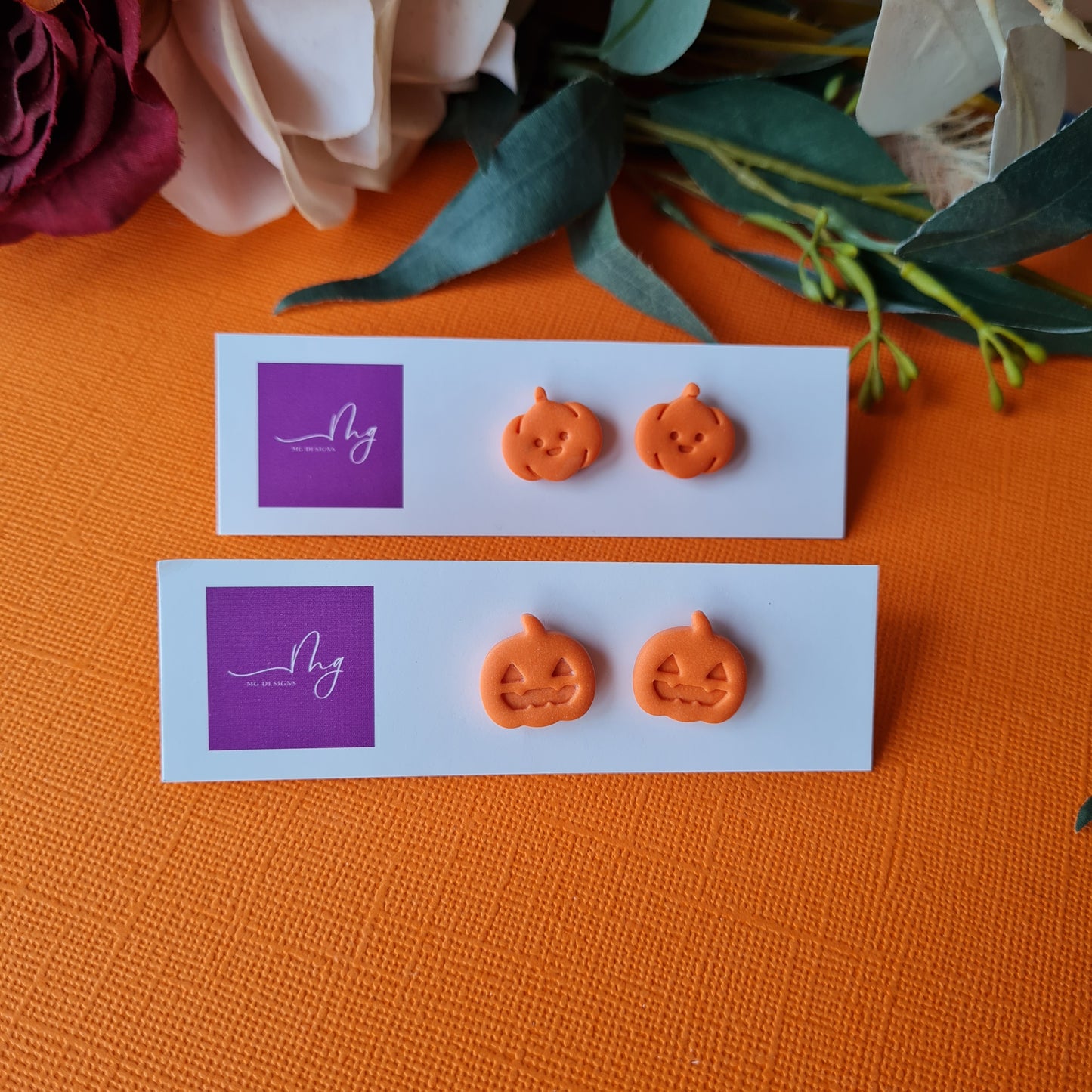 Jack-O-Lantern Stud