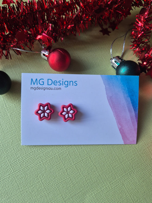 Red Gingerbread Star