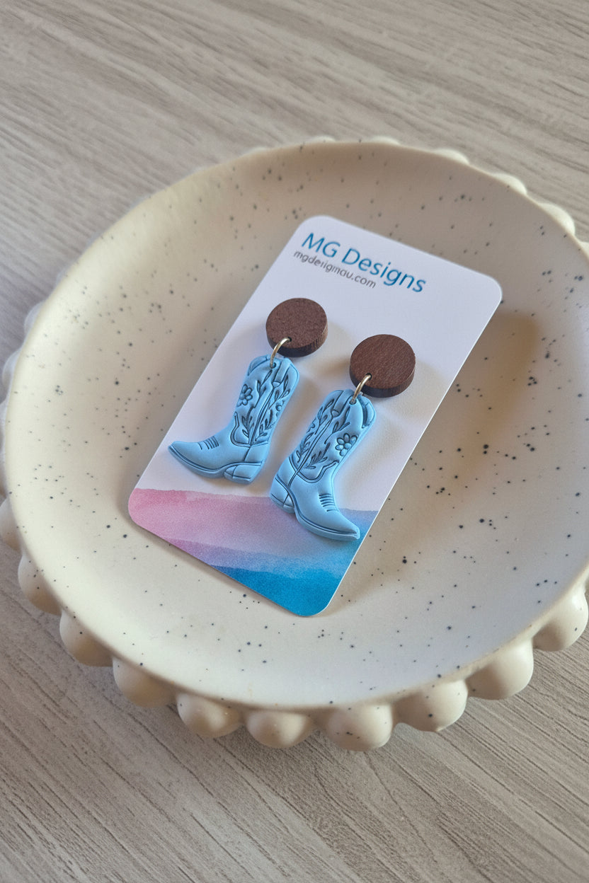 Dolly Boots Blue