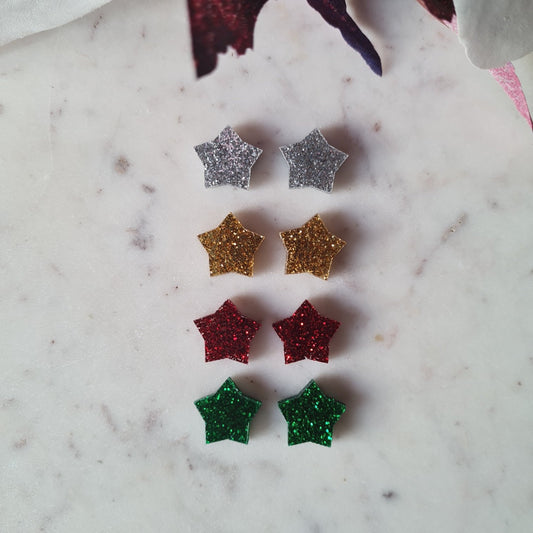 Chunky Star Studs