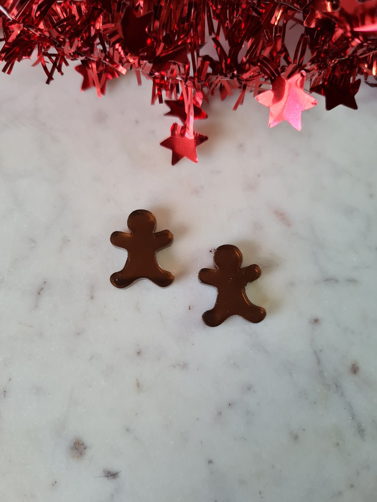 Ginger Bread Man Studs