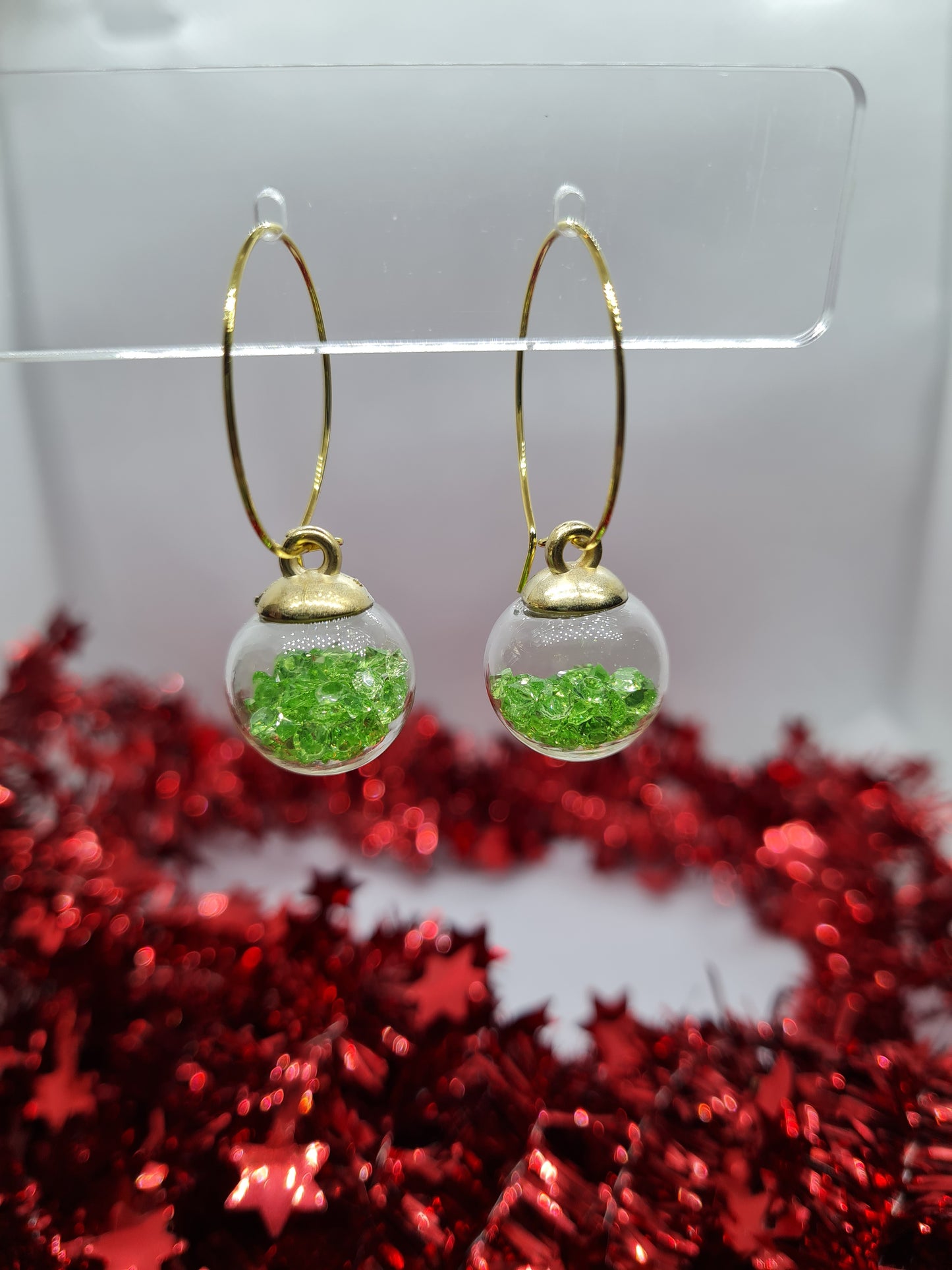 Bauble Green Hoop