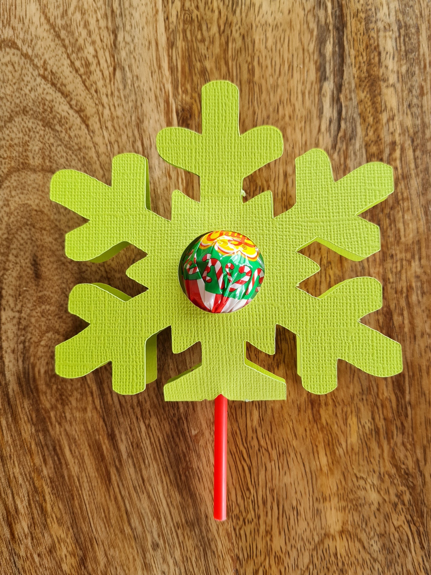 Lolly pop holder - Snowflake