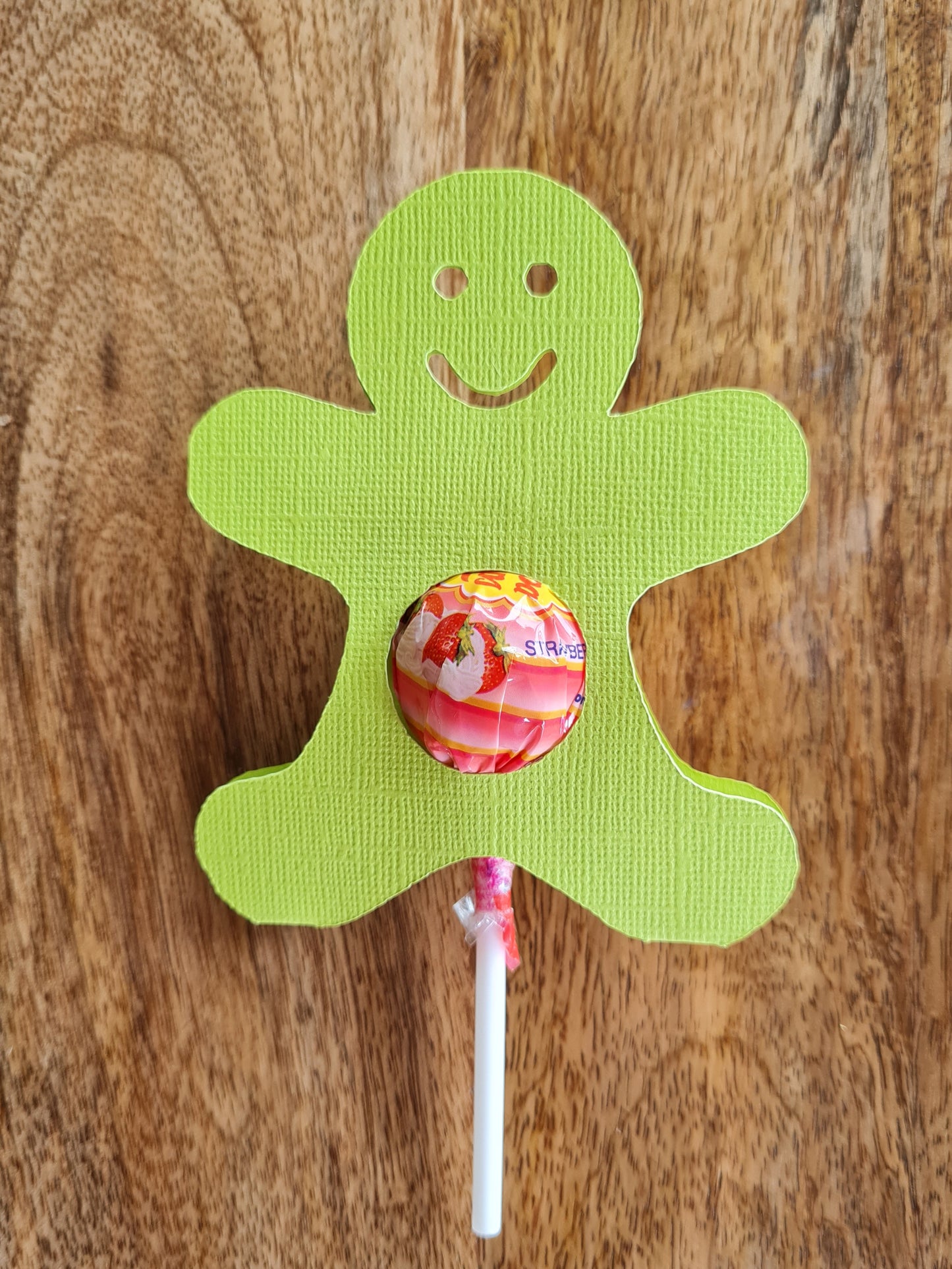 Lolly pop holder - Gingerbread Man