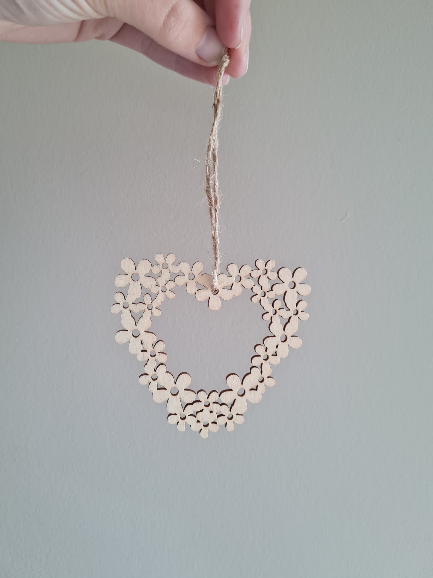 HEART DECORATION - EARRING HOLDER