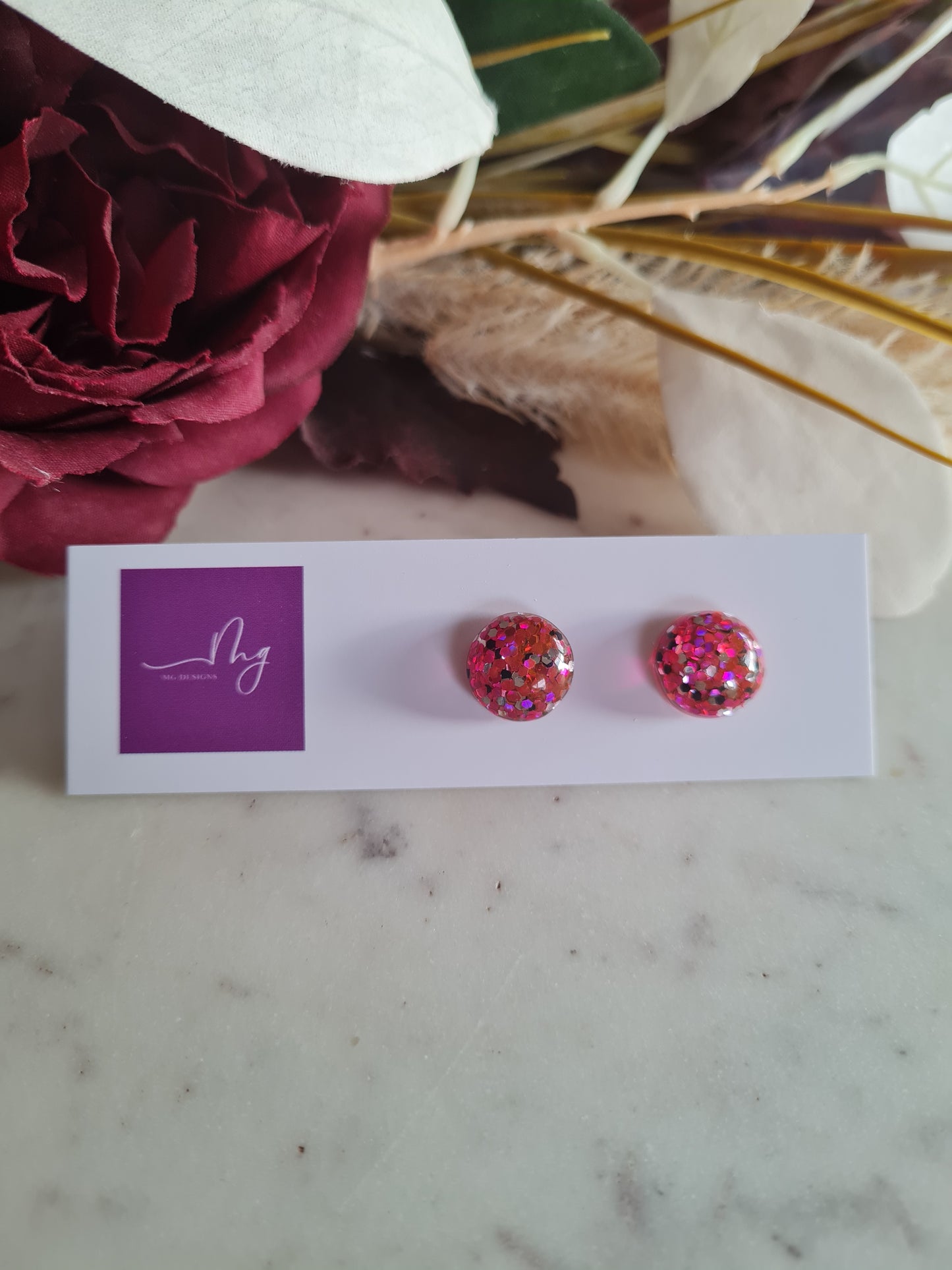 CHERISH GLITTER STUD