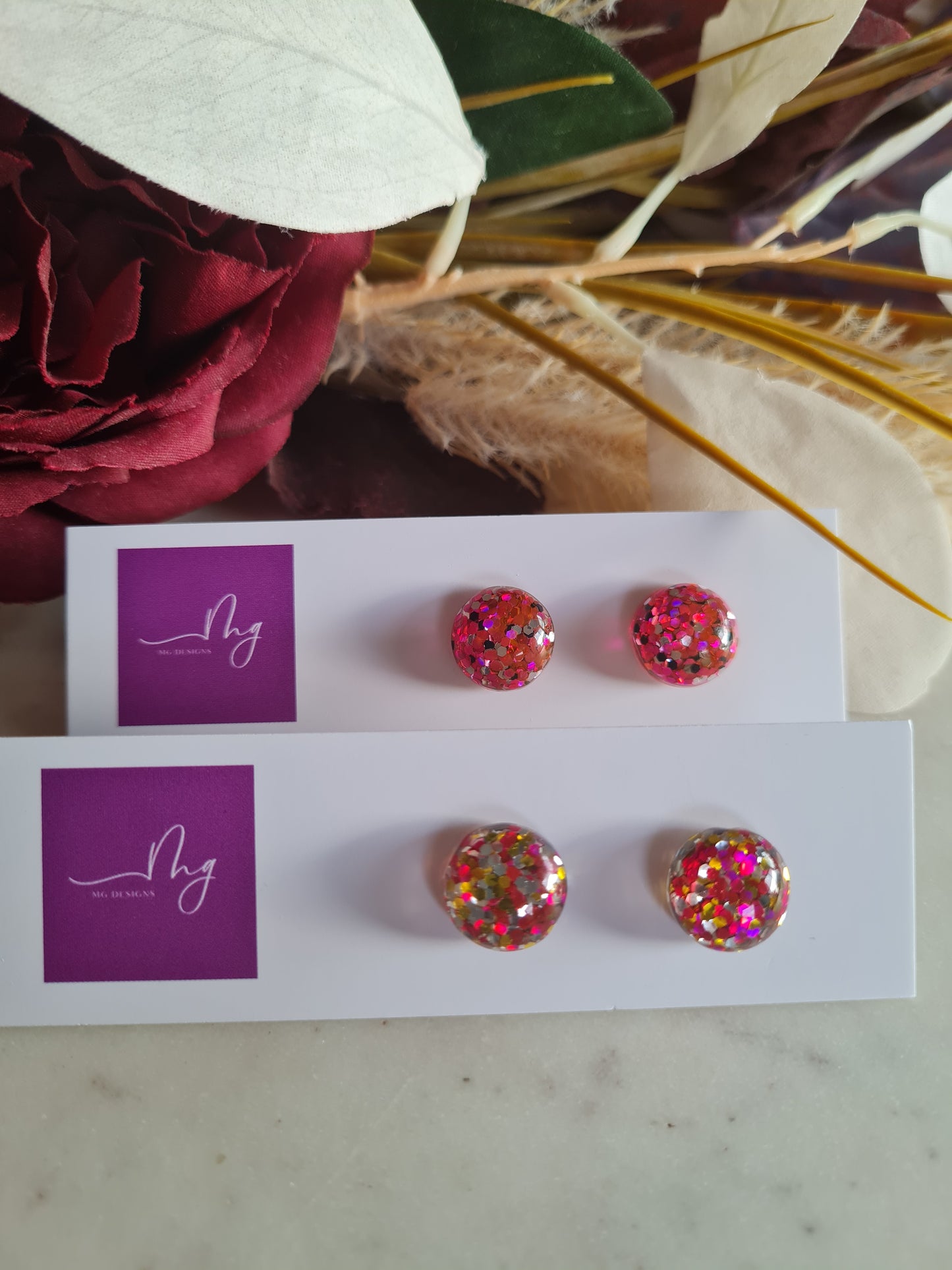 CHERISH GLITTER STUD