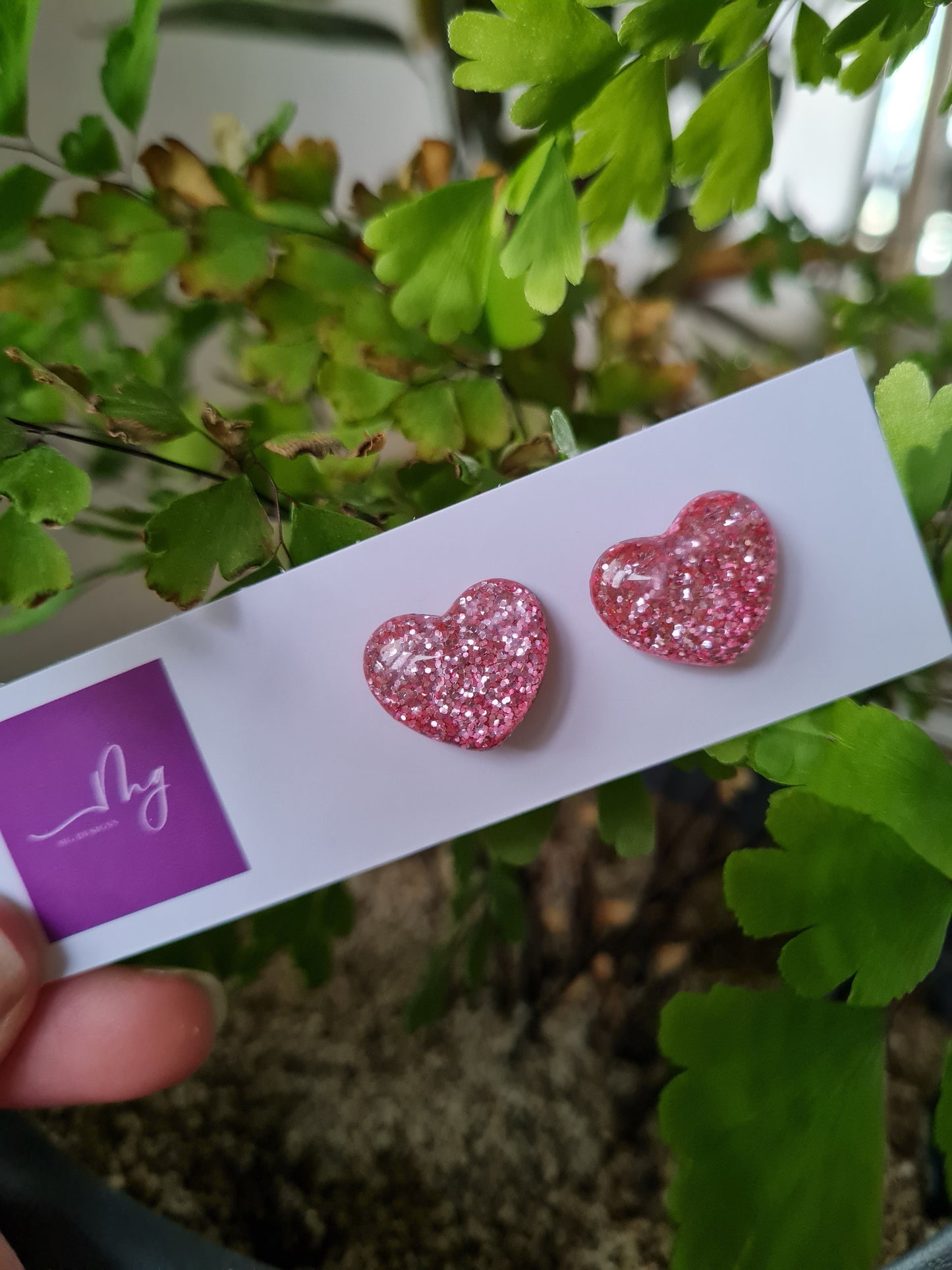 Glitter Hearts