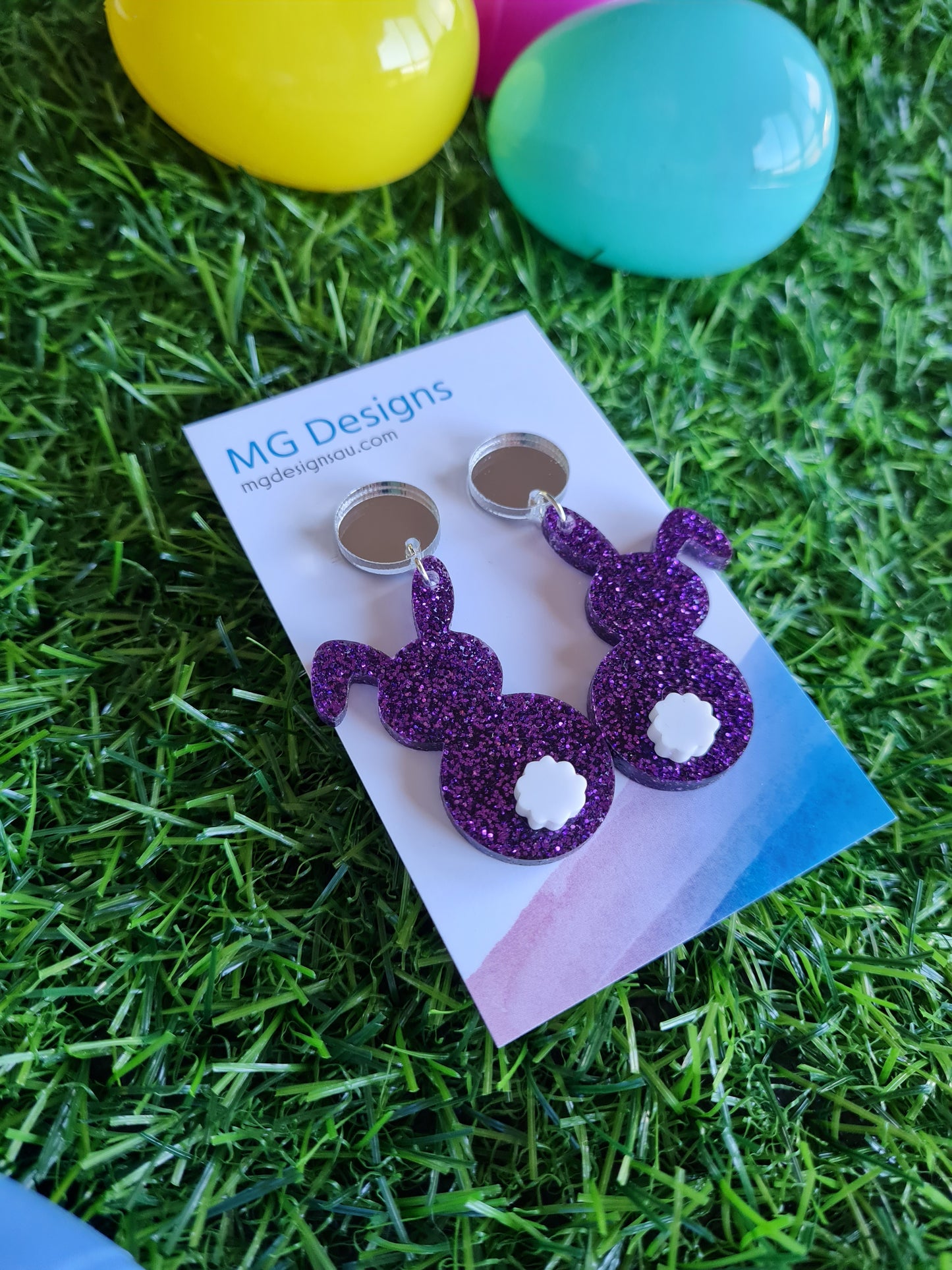 Purple Easter Bunny